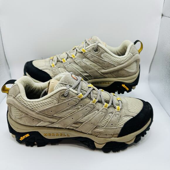 Merrell Moab 2 Vent Hiking Shoes Taupe Women's Size 7 Vibram TC5 J035898 - Picture 1 of 9